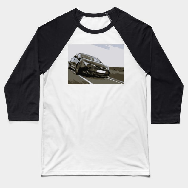 Toyota-Corolla-66 Baseball T-Shirt by 5thmonkey